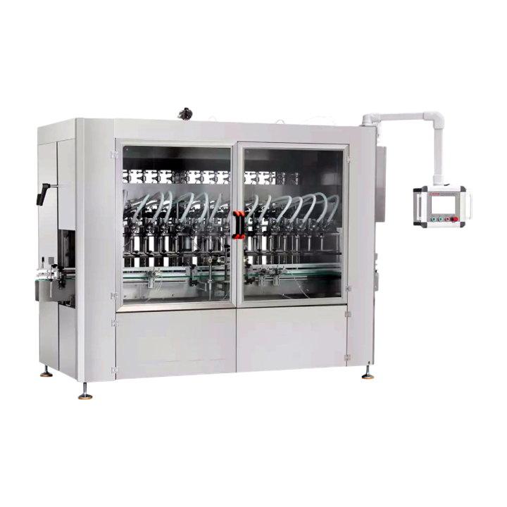 Máquina automática de llenado de líquidos lineal (2)